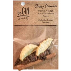SACHÊ CLASSY CANELA 40G P/GIN TÔNICA-BEGINSSPICE