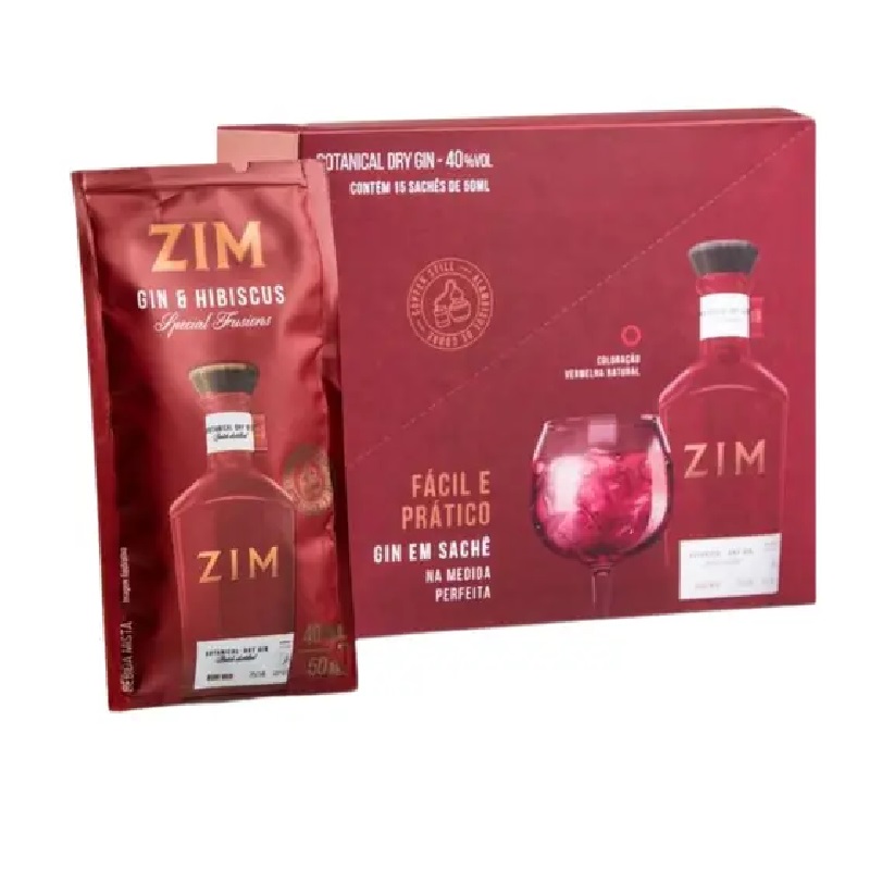 SACHÊ RUBI RED 43% VOL 50ML - ZIM